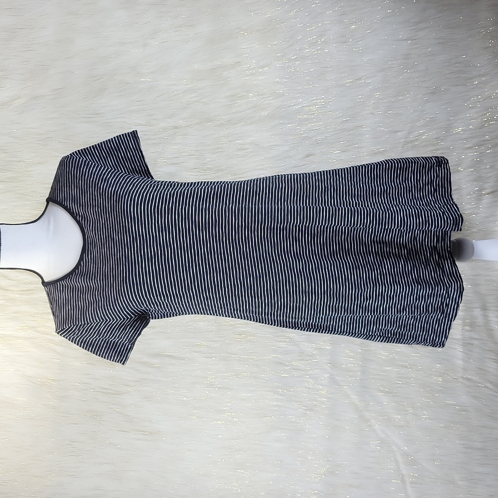 Gap Black and White Dress